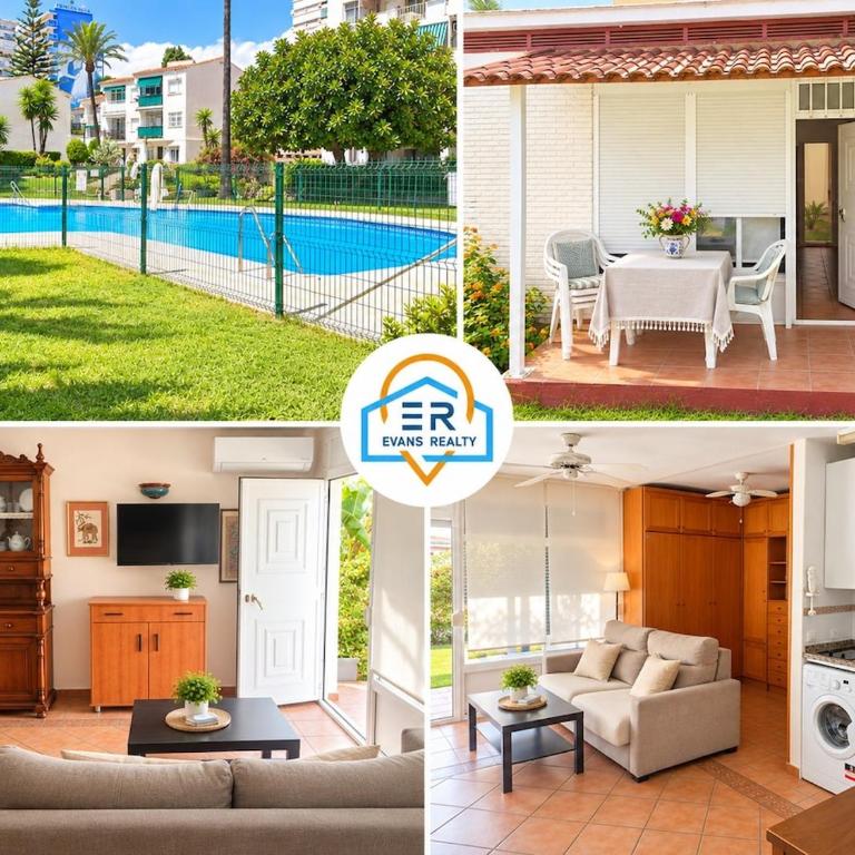 Evans Realty DN Bungalow & Piscina & Terraza & AC - Bungalow - 1