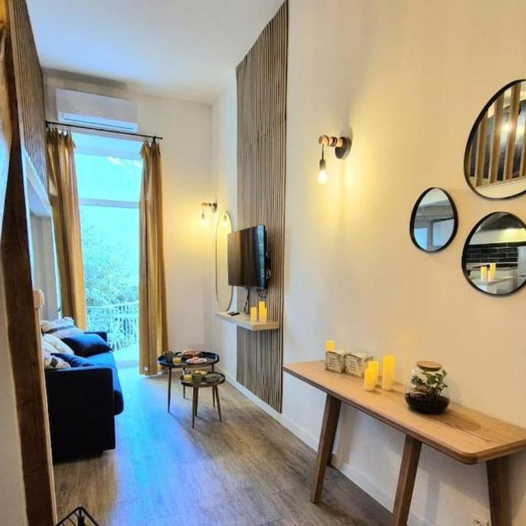 Cocoun- clim - terrasse - Appartement 1 Chambre - 12
