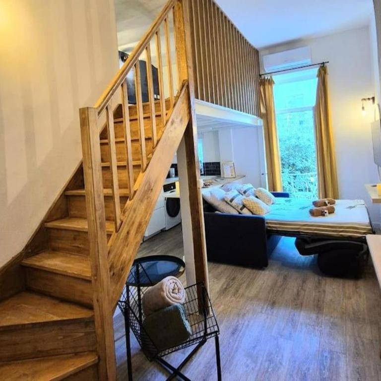 Cocoun- clim - terrasse - Appartement 1 Chambre - 21