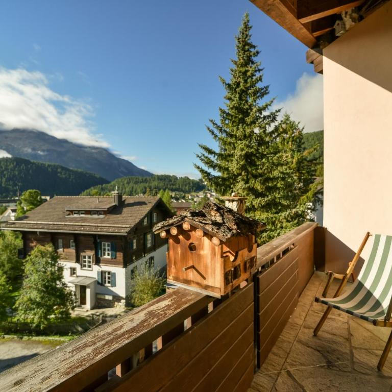 Chesa Alvra 6pax - Celerina - Apartment mit Blick auf die Berge - 6