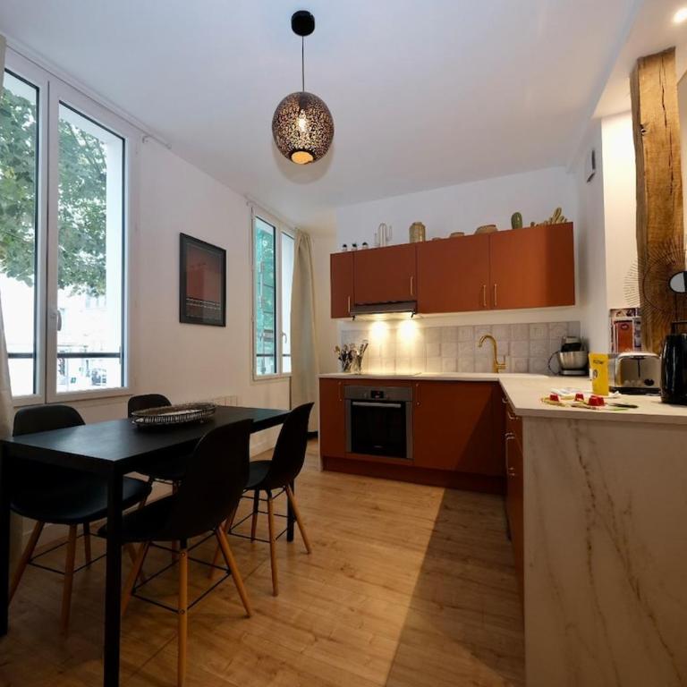 Proche gare Appartement 5 pers - Appartement 2 Chambres - 4