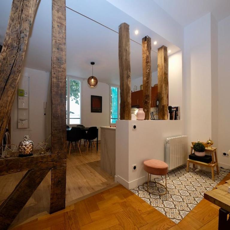 Proche gare Appartement 5 pers - Appartement 2 Chambres - 7