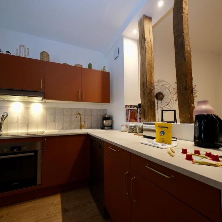Proche gare Appartement 5 pers - Appartement 2 Chambres - 17