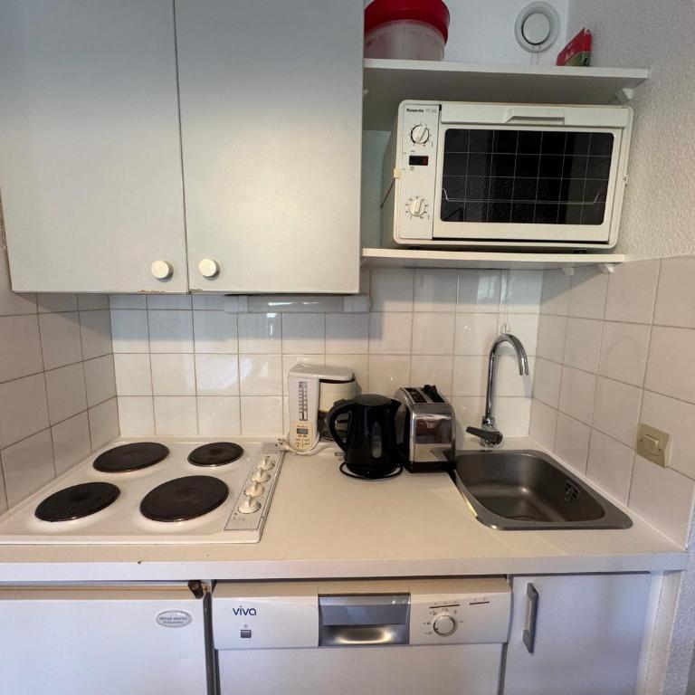 Studio 4 pers Plagne Soleil, balcon, proche pistes - Apartment mit 1 Schlafzimmer - 11