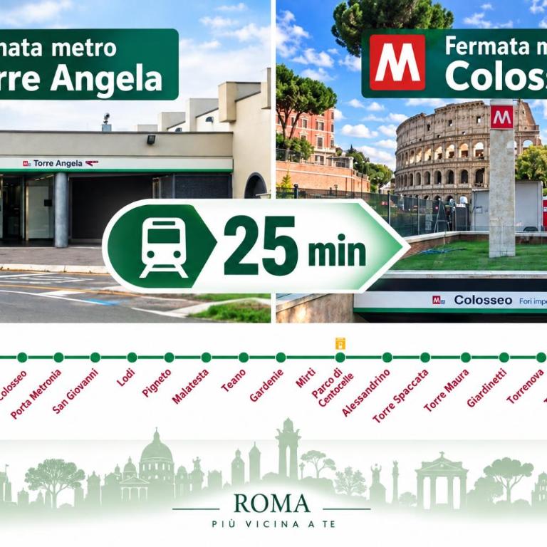 White Apartment - Metro C - Appartamento con 2 Camere da Letto - 35