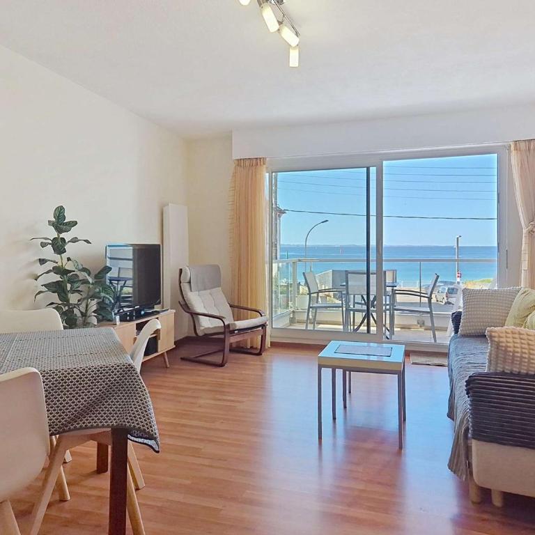 Quiberon - appartement 3 pièces - 56m² - proche centre - garage - loggia - sans animaux - Appartement 2 Chambres - 1