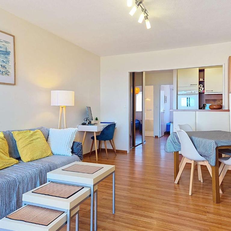 Quiberon - appartement 3 pièces - 56m² - proche centre - garage - loggia - sans animaux - Appartement 2 Chambres - 3