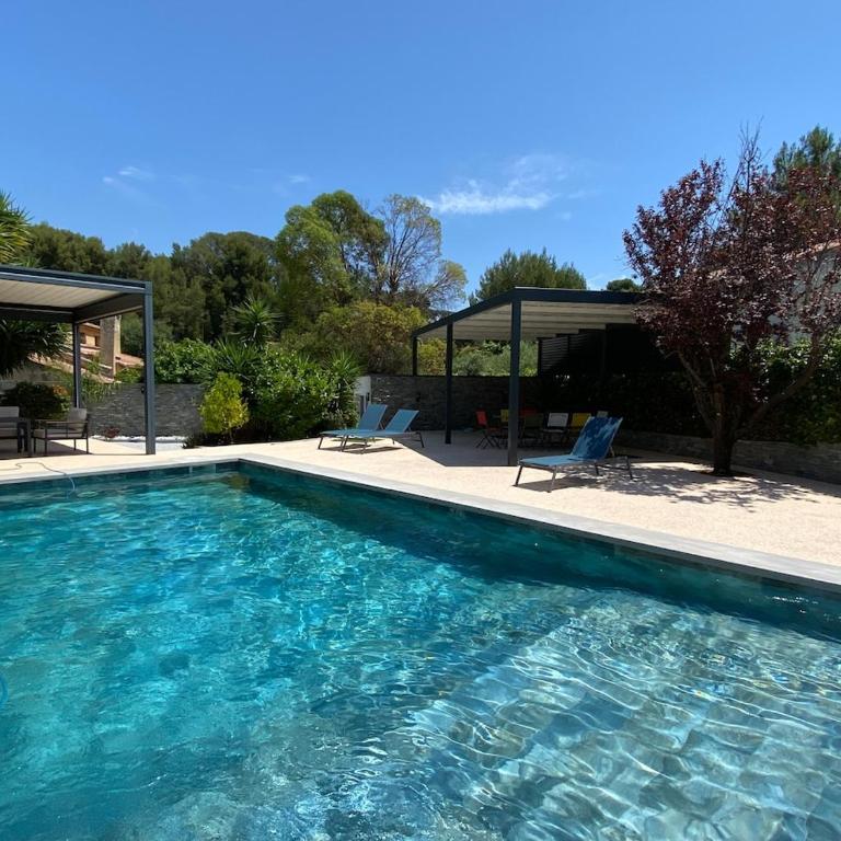 Le Bel Air maison 3 chambres proche mer avec piscine - Villa 3 Chambres - 28