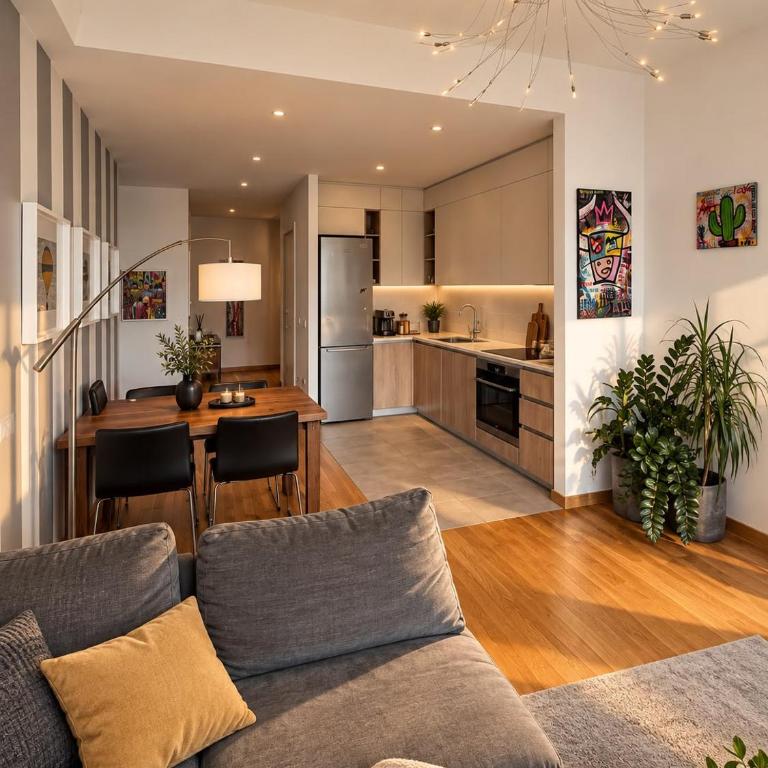 BW Loft Apartments FREE GARAGE Fast Wi-Fi - Apartman sa 2 Spavaće Sobe i Pogledom na Reku - 4