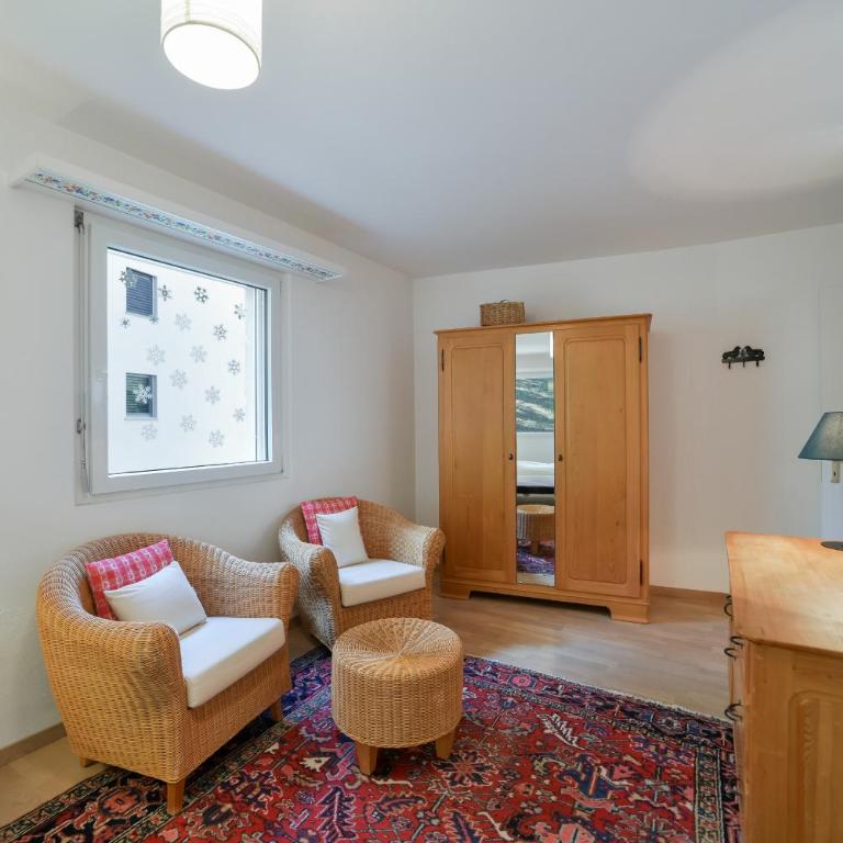 Chesa Ruinatsch Sankt Moritz - Apartment mit 3 Schlafzimmern - 21