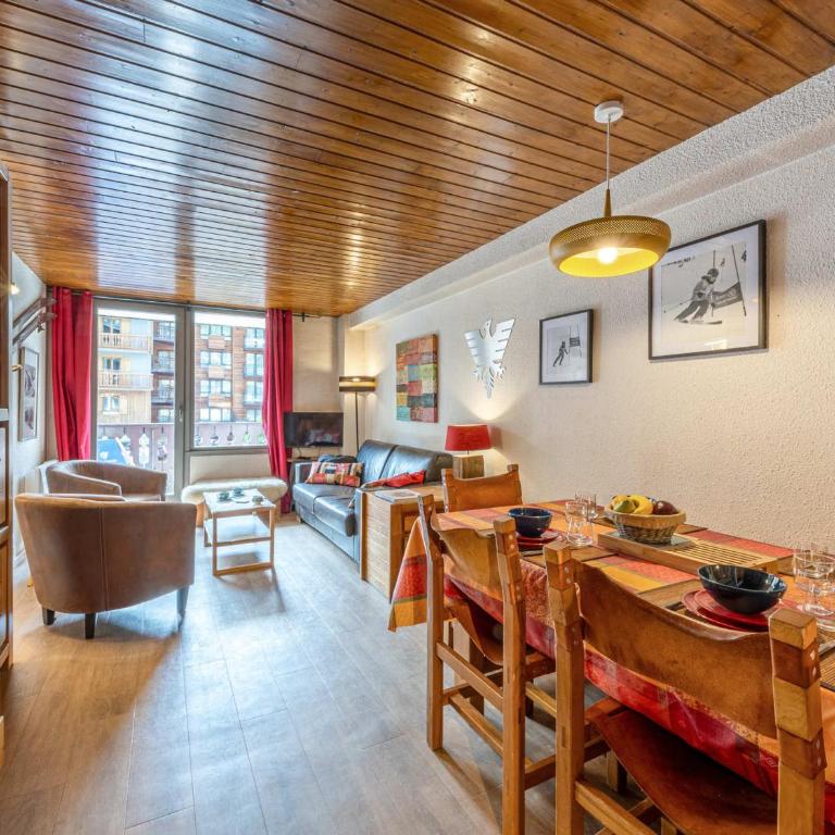 Appartement 2 pièces avec balcon exposé sud, au cœur de Val-d'Isère et proche des pistes - Appartement 2 Chambres - 5