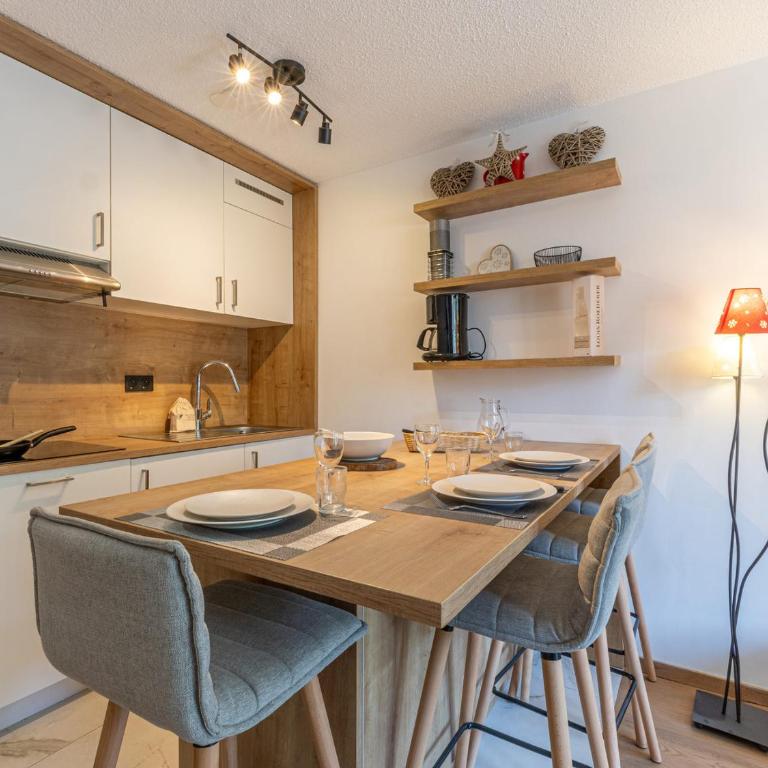 Appartement rénové skis aux pieds avec parking et wifi à Val-d'Isère - Appartement 1 Chambre - 9