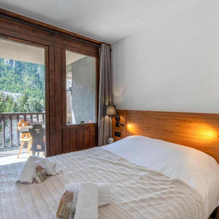 Appartement rénové skis aux pieds avec parking et wifi à Val-d'Isère - Appartement 1 Chambre - 12