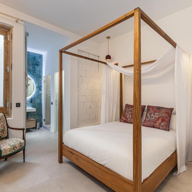 Queen's House Chueca Madrid - Chambre Double avec Salle de Bains Privative - 1