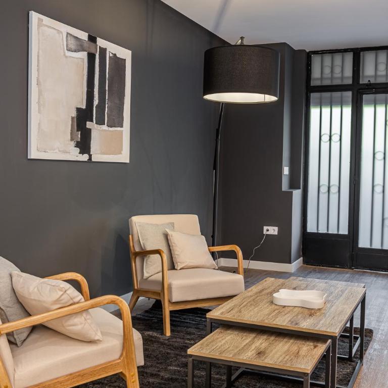Queen's Plaza España Boutique - Alojamiento Corta Estancia - Doppelzimmer mit eigenem Bad - 8