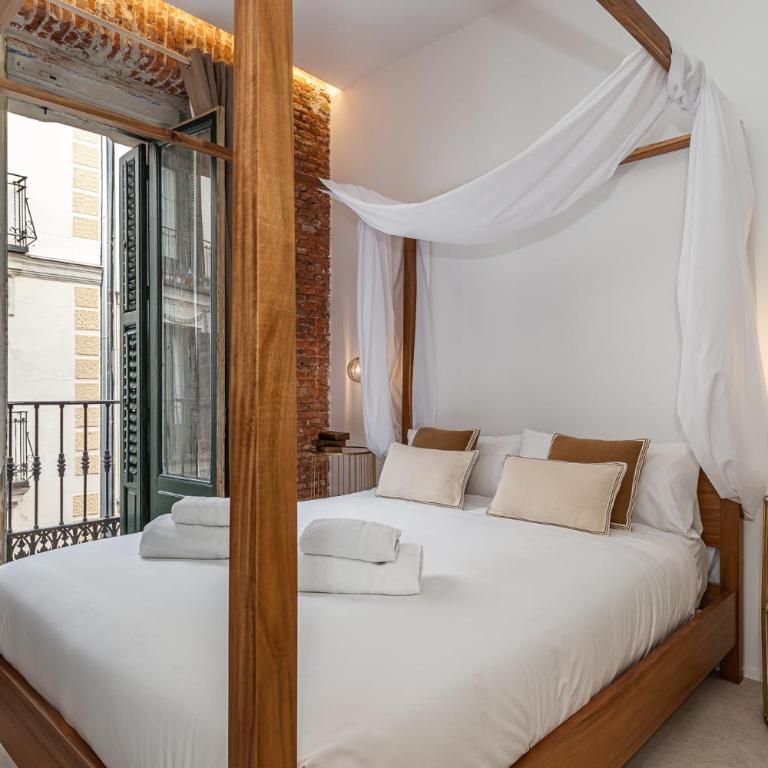 Queen's House Chueca Madrid - Chambre Double avec Salle de Bains Privative - 1