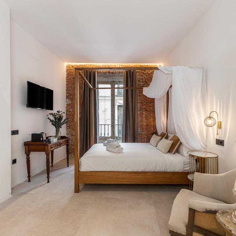 Queen's House Chueca Madrid - Chambre Double avec Salle de Bains Privative - 3