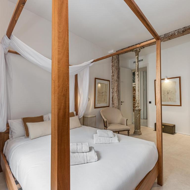 Queen's House Chueca Madrid - Chambre Double avec Salle de Bains Privative - 5