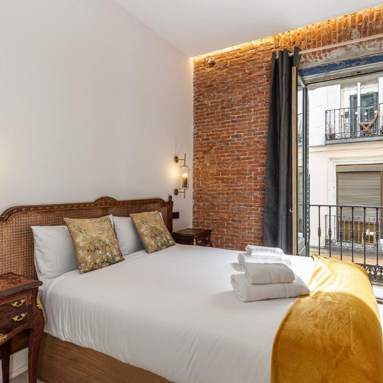 Queen's House Chueca Madrid - Chambre Double avec Salle de Bains Privative - 1