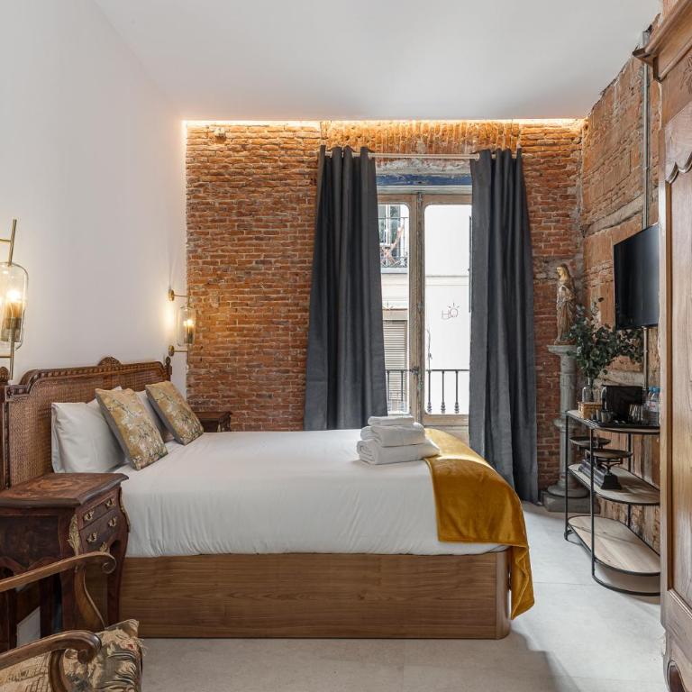 Queen's House Chueca Madrid - Chambre Double avec Salle de Bains Privative - 2