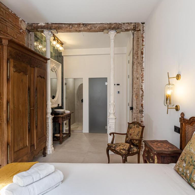 Queen's House Chueca Madrid - Chambre Double avec Salle de Bains Privative - 6