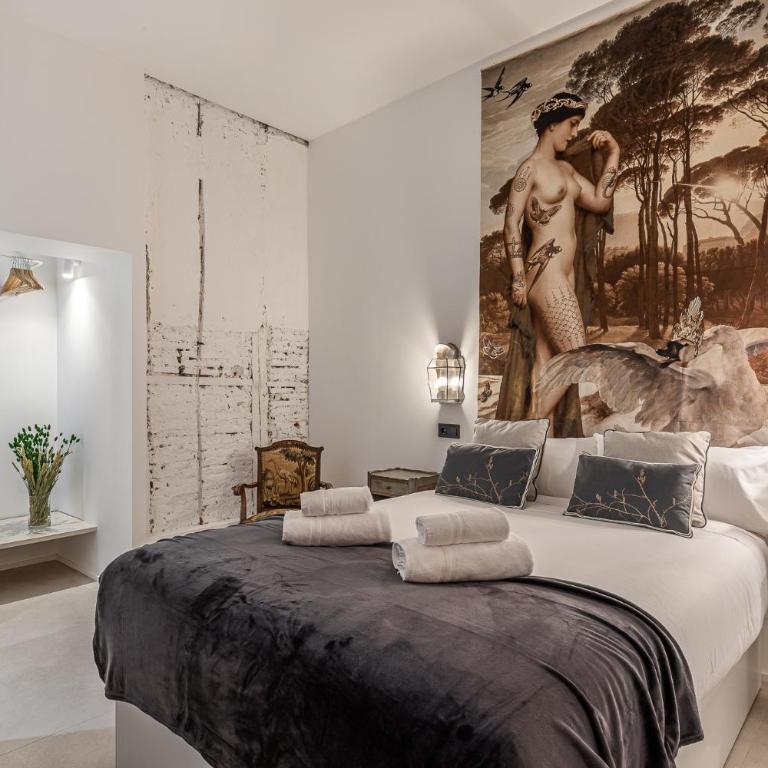 Queen's House Chueca Madrid - Chambre Double avec Salle de Bains Privative - 1