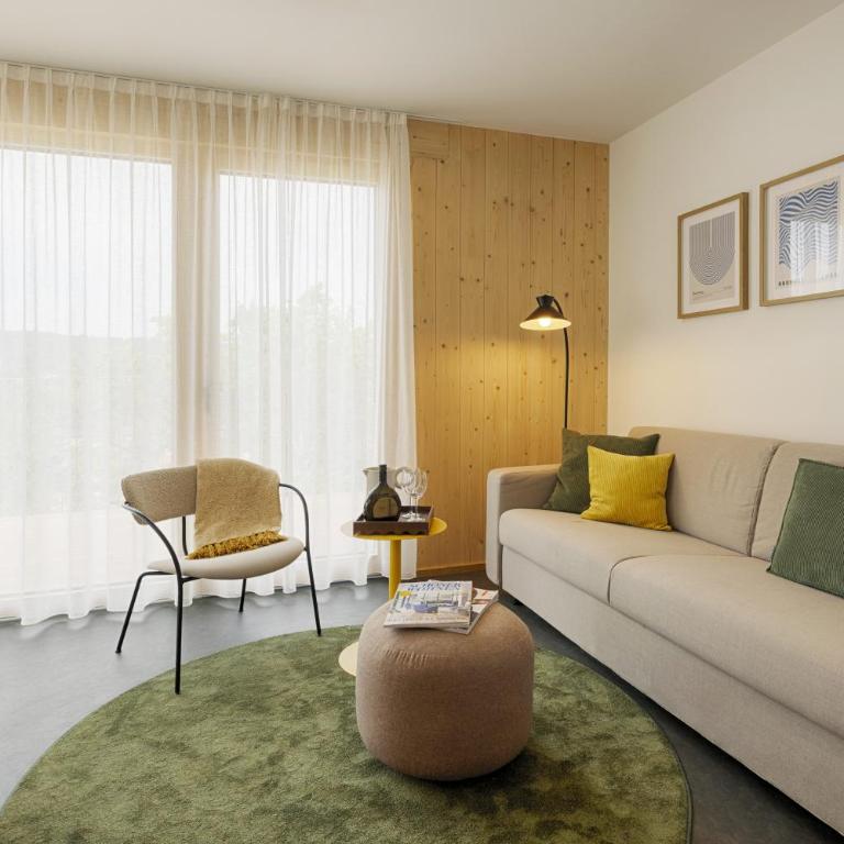 homie stay an der alten dampf - kostenlose Tiefgarage - Studio mit Kingsize-Bett und Schlafsofa - 2