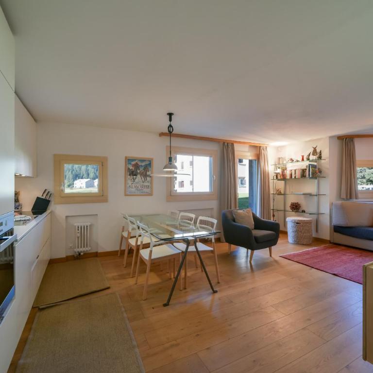 Chesa Silvretta - Celerina - Apartment mit 2 Schlafzimmern - 4