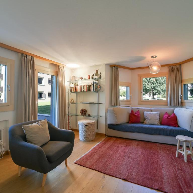 Chesa Silvretta - Celerina - Apartment mit 2 Schlafzimmern - 1