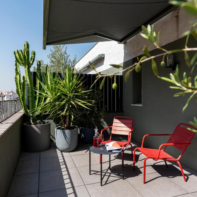 chic&basic dot - Superior Doppelzimmer mit Terrasse - 11