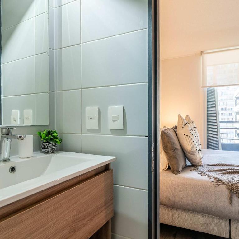 HOM l Céntrico con Calefactor Wifi Lavadora Gym - Apartamento - 48