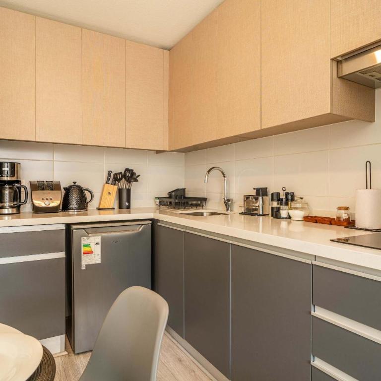 HOM I ModernoDepto Santiago Centro CálidoConectado - Apartamento - 47