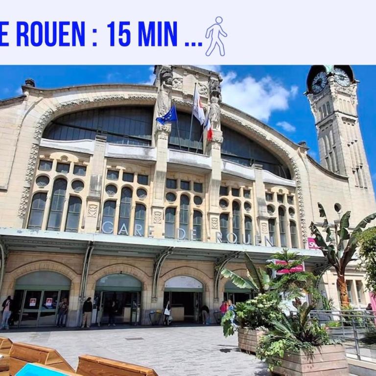 Le balcon d'Adam - center of Rouen - 2 people - Appartement 1 Chambre - 32
