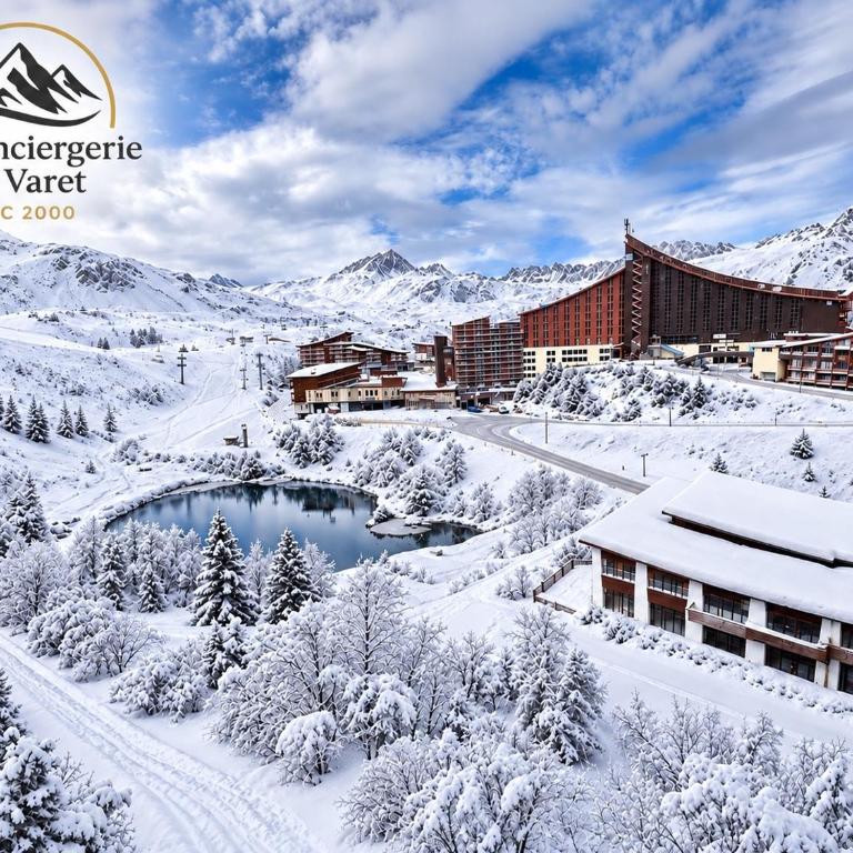 Duplex des Cimes - Ménage et lits faits inclus - Ski IN-OUT - Arc 2000 - La conciergerie du Varet - Appartement 1 Chambre - 12