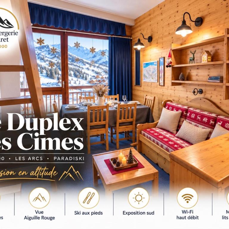 Duplex des Cimes - Ménage et lits faits inclus - Ski IN-OUT - Arc 2000 - La conciergerie du Varet - Appartement 1 Chambre - 1
