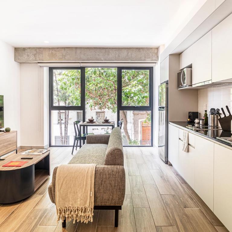 Kukun Reforma & Downtown - Deluxe studio apartment with queen bed - 8