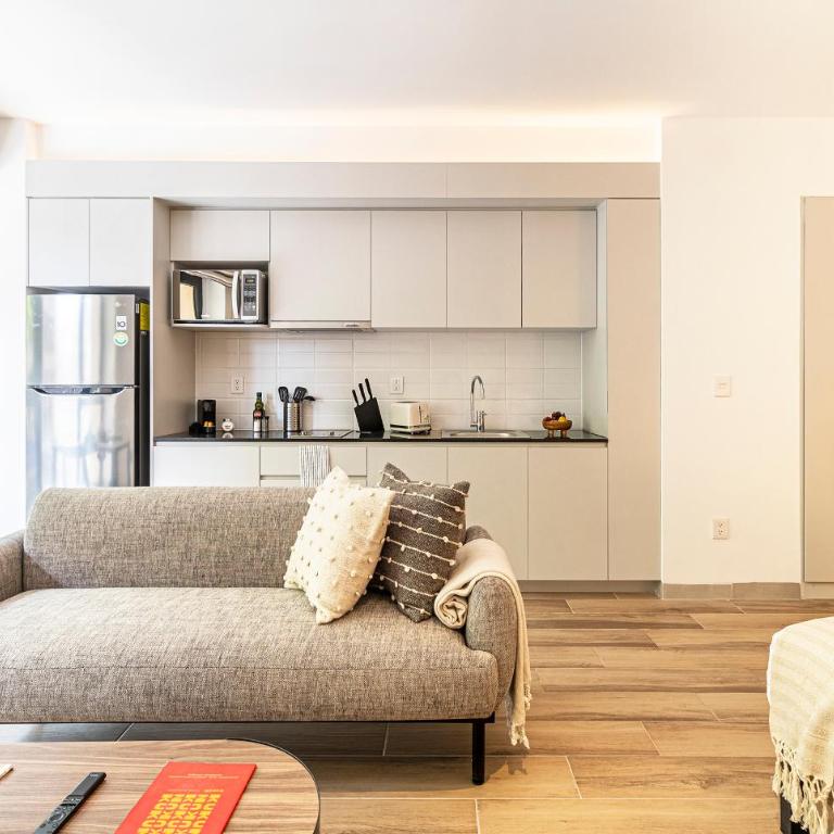 Kukun Reforma & Downtown - Deluxe studio apartment with queen bed - 15