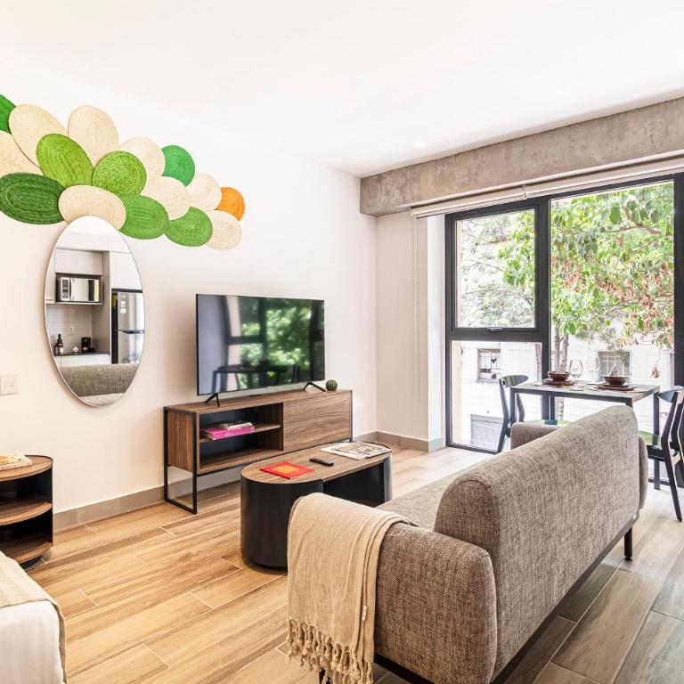 Kukun Reforma & Downtown - Deluxe studio apartment with queen bed - 9
