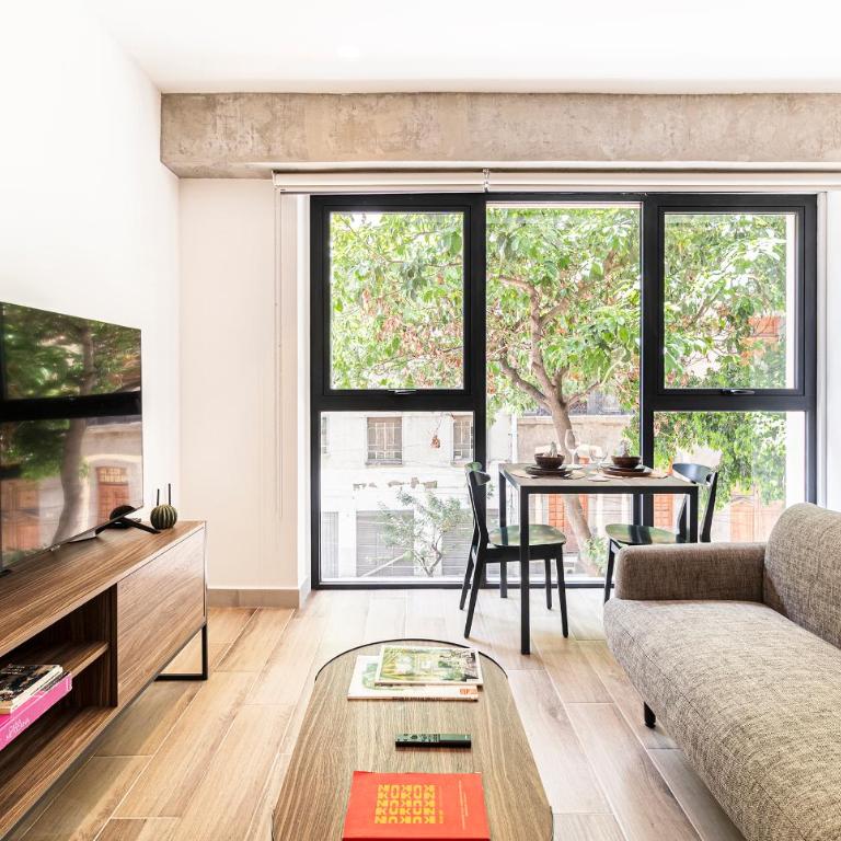 Kukun Reforma & Downtown - Deluxe studio apartment with queen bed - 12