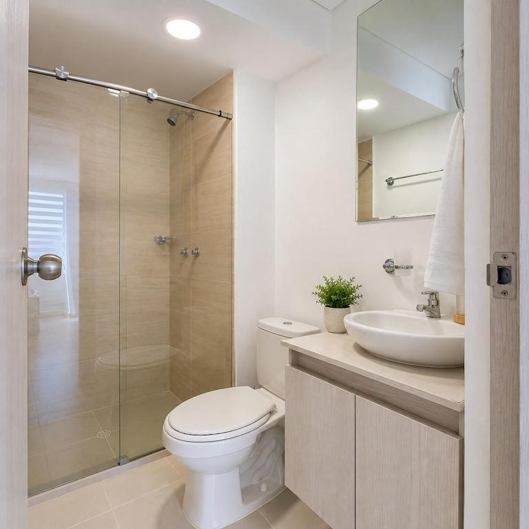 Tropical Midnight, Sea Views & Pool, Wi-Fi - Three-Bedroom Apartment with Sea View - 15