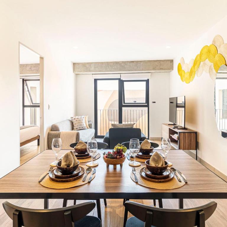 Kukun Reforma & Downtown - Two-Bedroom Deluxe Apartment - 20