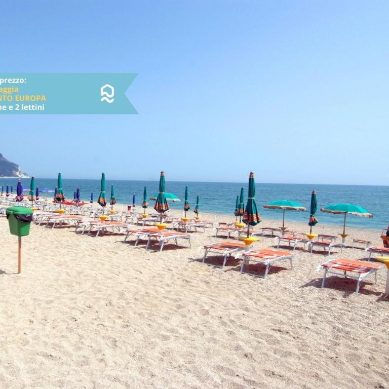 RS307 - Marcelli, nuovo bilo fronte mare con spiaggia privata - Apartment mit 1 Schlafzimmer - 19
