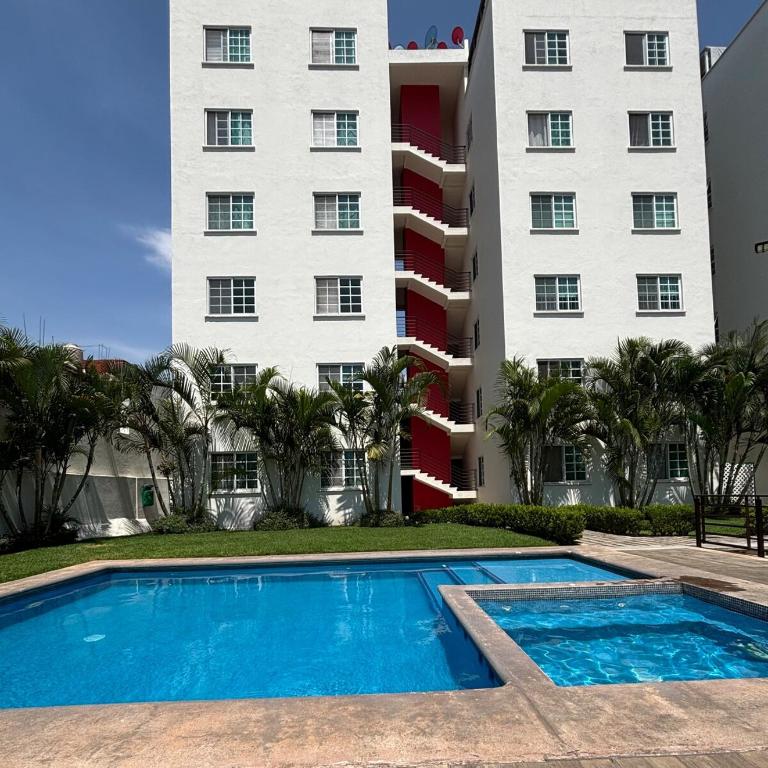 Apartment 5 minutes from downtown Cuernavaca with pool - Apartment mit 1 Schlafzimmer - 5