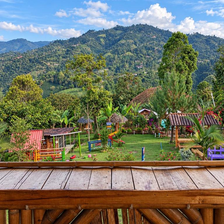 Sanagua Cascadas del Lavapatas - Habitación Cuádruple - vistas al jardín - 1