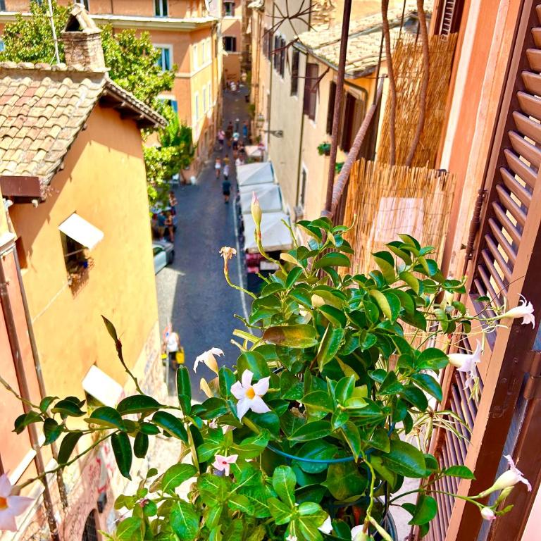 ÀBACO SUITE 2 Baths & Small Balcony in Trastevere - Apartment mit 1 Schlafzimmer und Balkon - 1