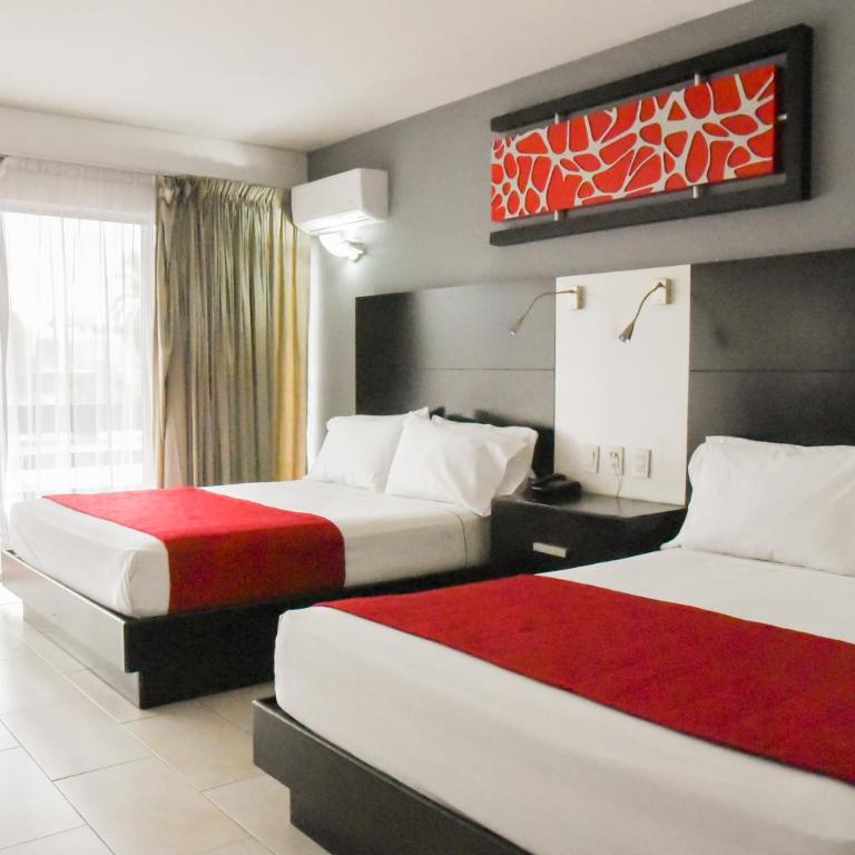Hotel Expo Plaza Business and Family Guadalajara - Habitación camas dobles - 4