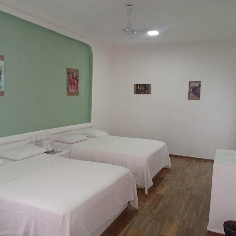 HOTEL VILLAS XAIBA - Habitación Doble - 2 camas - 8
