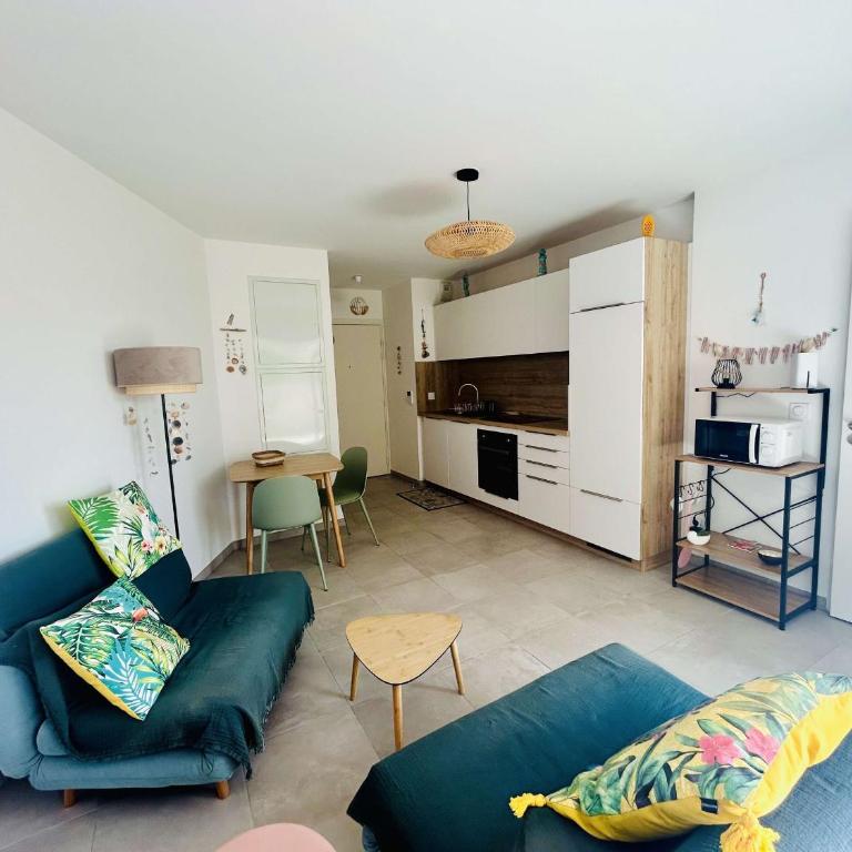 Appartement climatisé avec terrasse - 2 pers. - Appartement 1 Chambre - 2