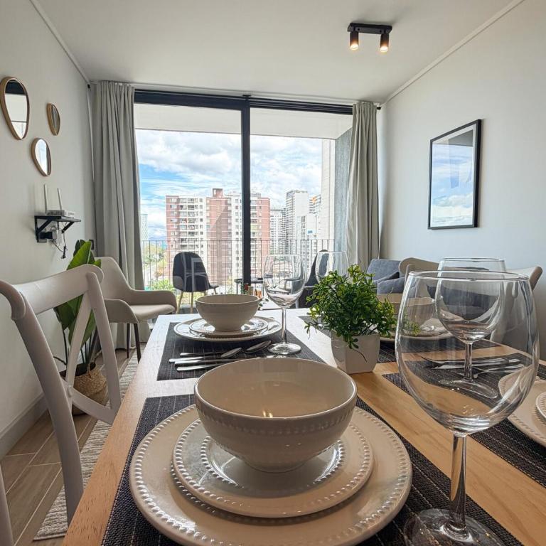 Estación Central - Seguridad 24hs - Gym - Lavandería - Vistas Panorámicas - Two-Bedroom Apartment - 7