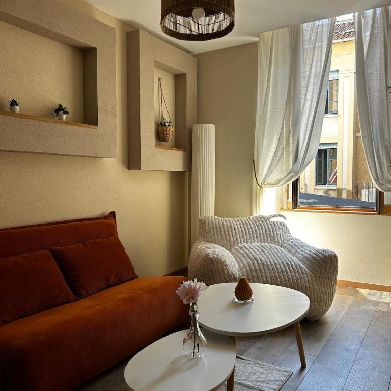 L'Écrin Lourdais-Rue de la Grotte - Apartamento de 3 dormitorios - 6